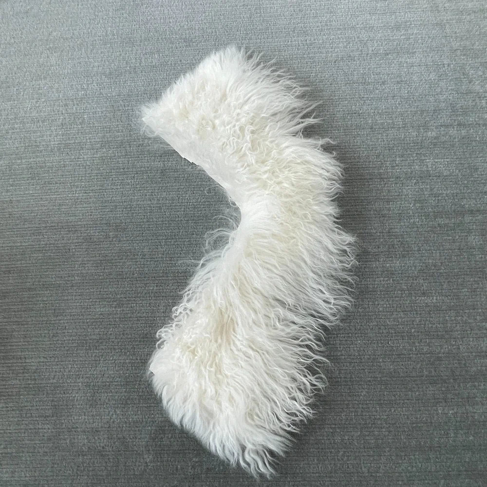 Overland Sheepskin Tibetan‎ Lamb Single Pelt Ivory